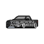 Pixelized Truck Stickers